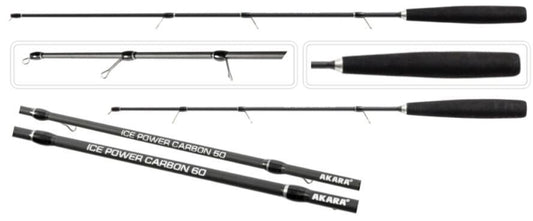 Ziemas makšķere AKARA Ice Power Carbon