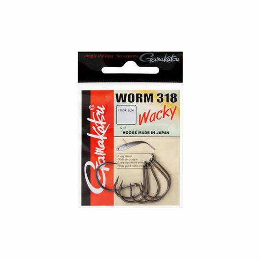 Āķi GAMAKATSU WORM 318 WACKY