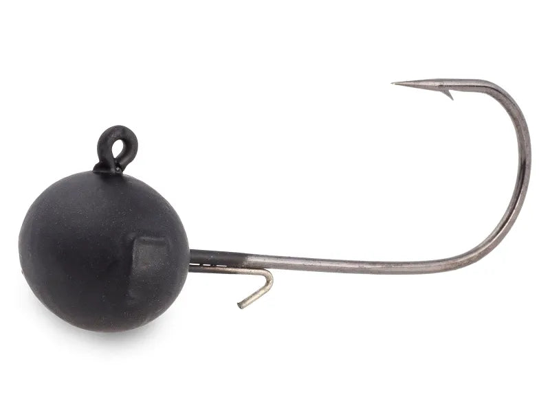 Džiggalva CAMO LURES Football Jigs BLACK #2/0