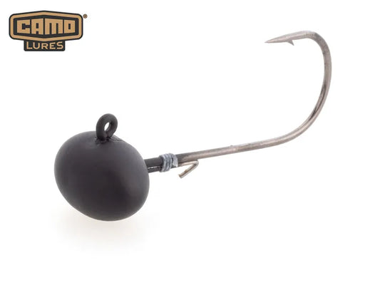 Volframa džiggalva CAMO Tungsten Football Jigs #5/0