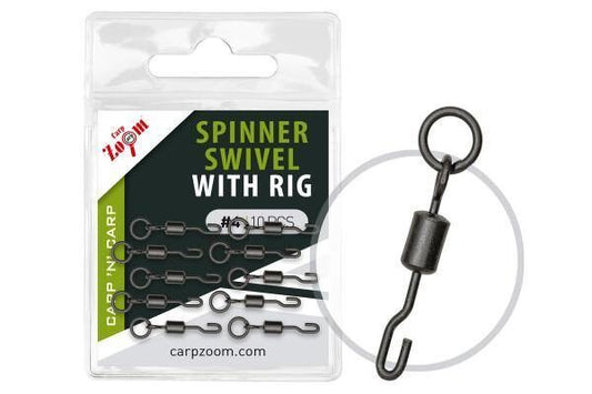 Carp Zoom Griezulis CZ Spinner Swivel with Rig Produkts