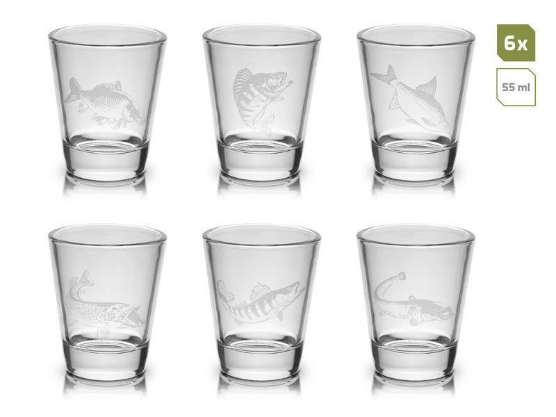 Glāzīšu komplekts Delphin SHOTY 6-in-1