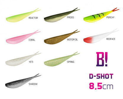 Silikoonist peibutis Delphin BOMB! D-SHOT | 8.5cm