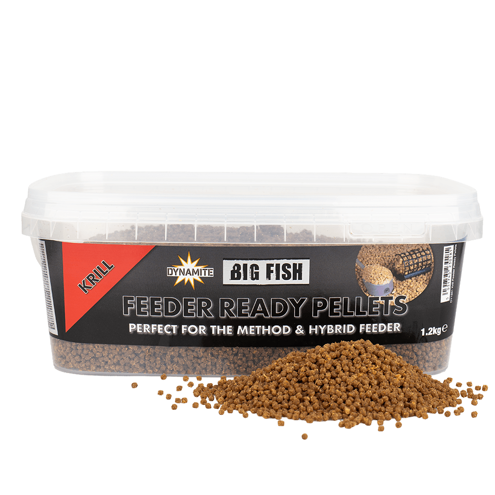 Pelletid Big Fish Feeder Ready Pellets - KRILL 2mm 1.2kg