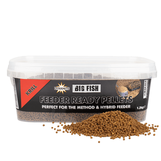 Pelletid Big Fish Feeder Ready Pellets - KRILL 2mm 1.2kg