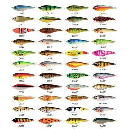 Jerkbait Strike Pro Buster Jerk II, susp, 12cm, 37g