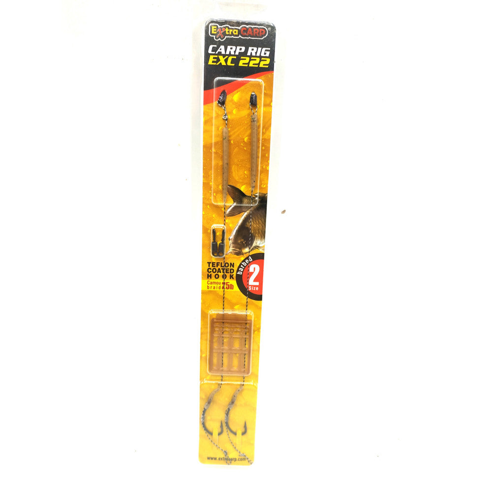 CARP RIG EXC 222 süsteem