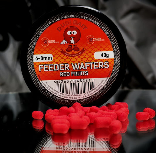 Vafteri Feeder Wafters Dumbell Red Fruits 6mm+8mm