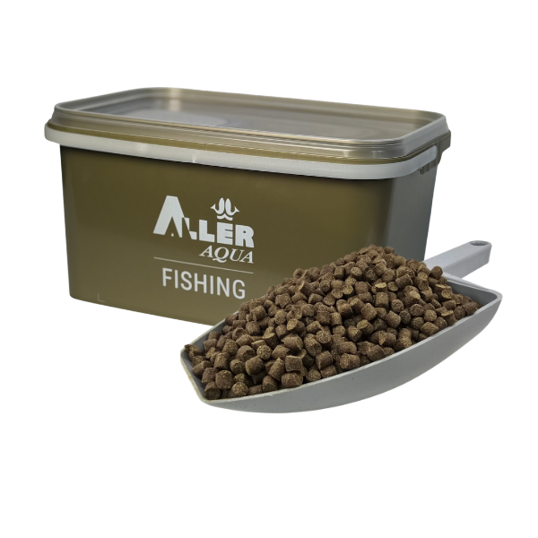Aller Bronze 2mm -11mm, 3.5kg peletes zivju iebarošanai (spainītis komplektā)