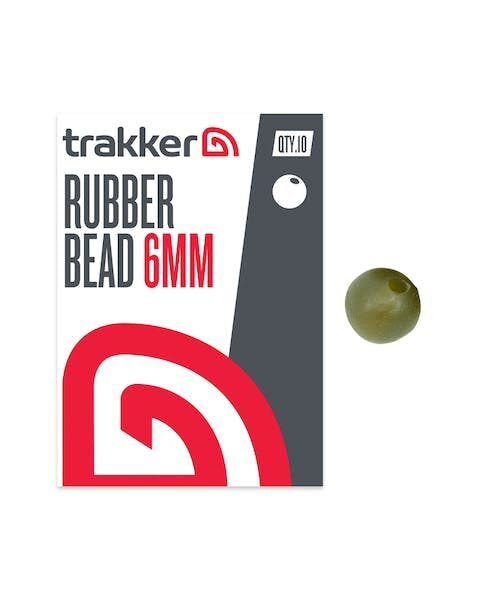 Gumijas pērlītes Trakker RUBBER BEAD (6MM)
