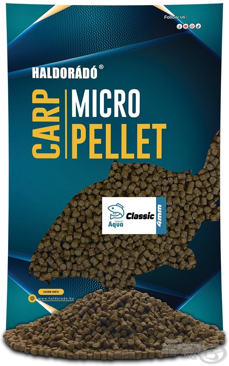 Haldorado Carp Micro Pellet Aqua Garant Classic Pellet 700 g