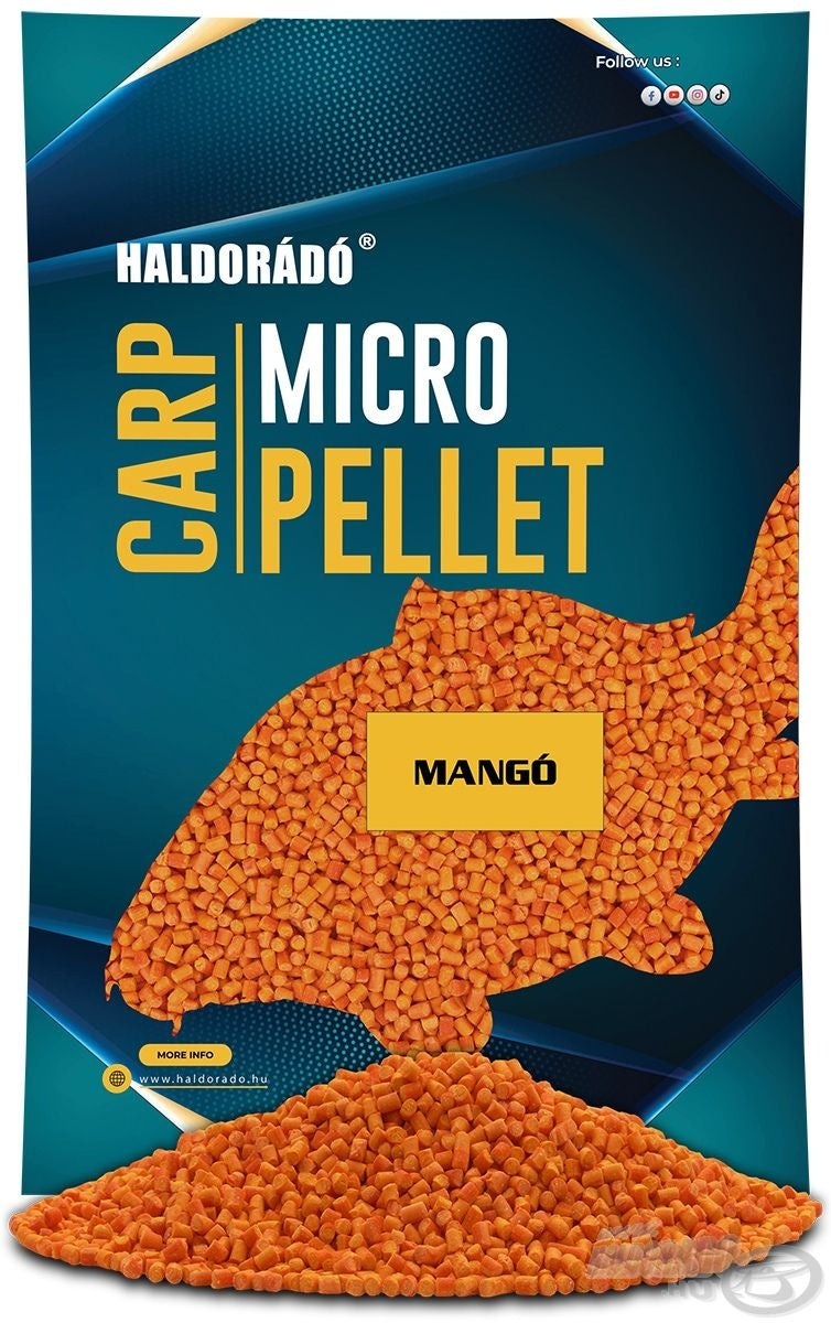 Haldorado Carp Micro Pellet 600 g graanulid