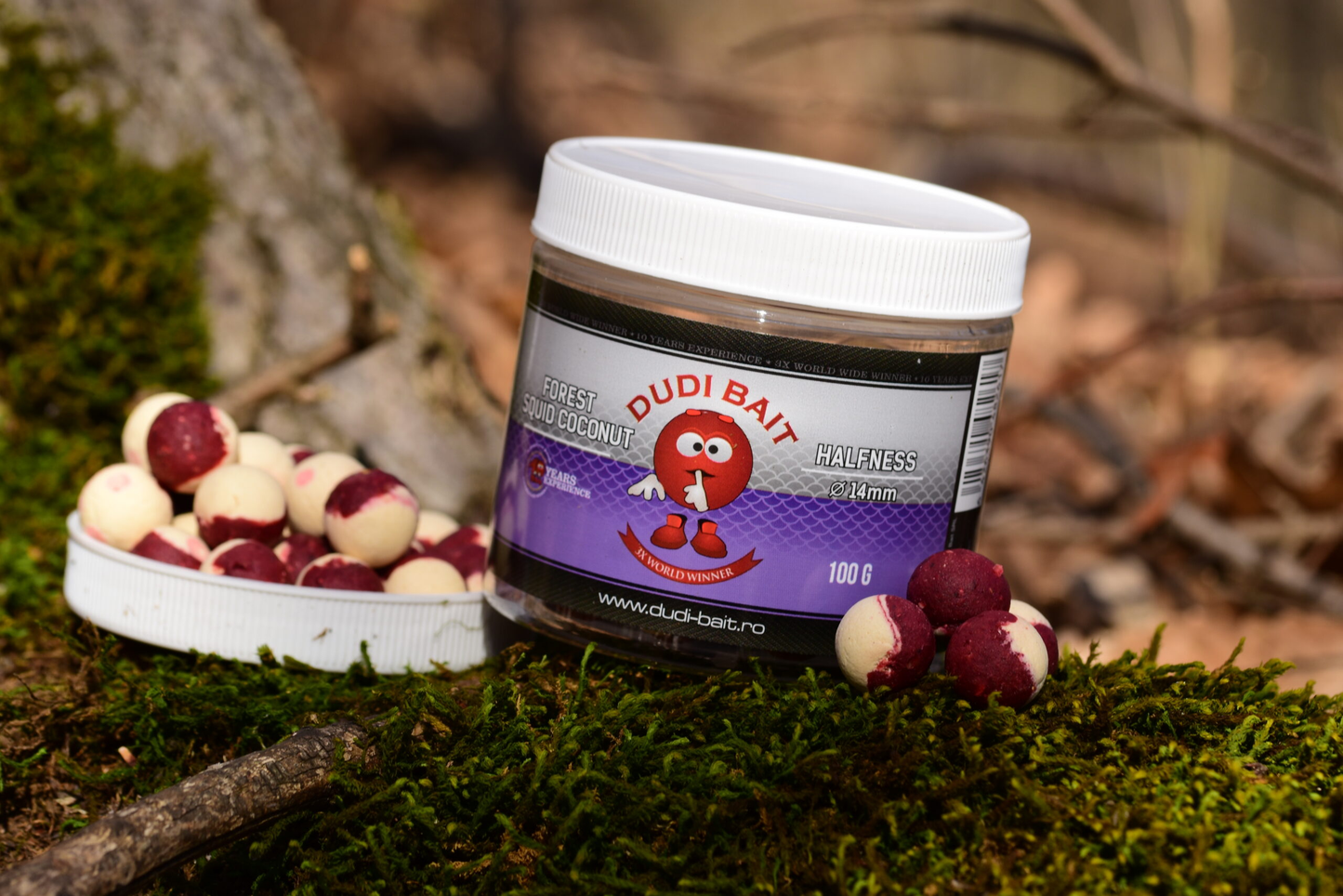 Vafteri Dudi Bait "Forest Squid" HALFNESS Coconut