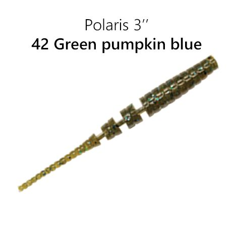 Silikona mānekļi Crazy Fish Polaris 3"