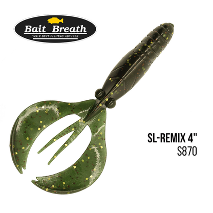 Silikona mānekļi Bait Breath SL-Remix 4"