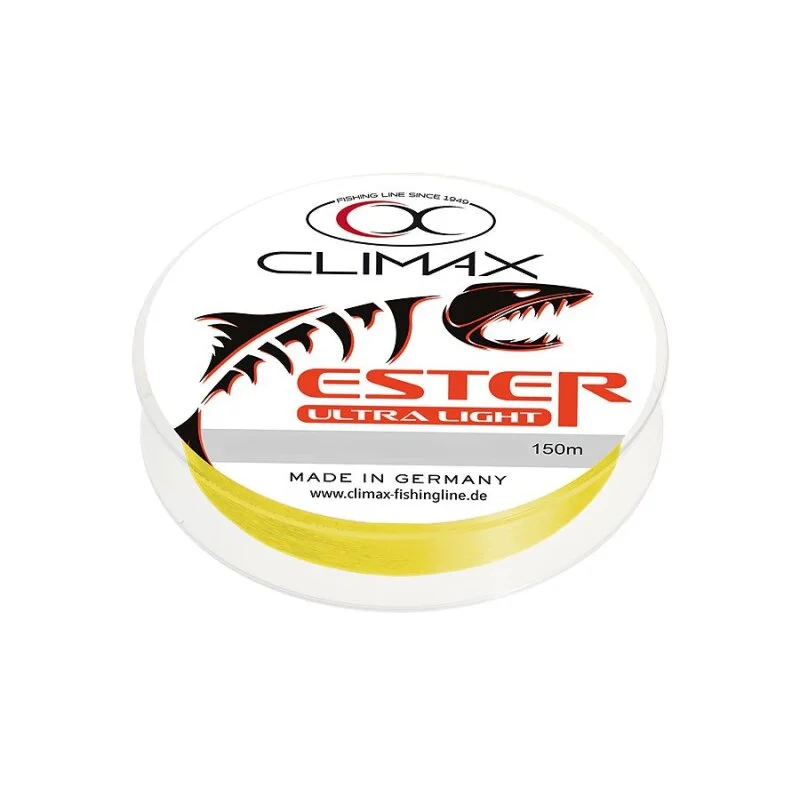 Monofilamentnöör CLIMAX Ester U-Light Mono Hi VIs Yellow