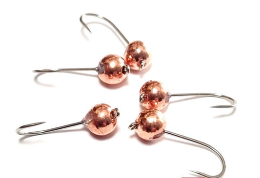 Volframa Džiggalvas Nano JigHead #10 Copper