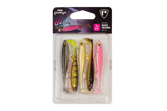 Silikoonlandid Fox Rage Ultra UV Mixed Color Zander Pro Shads 12 cm 