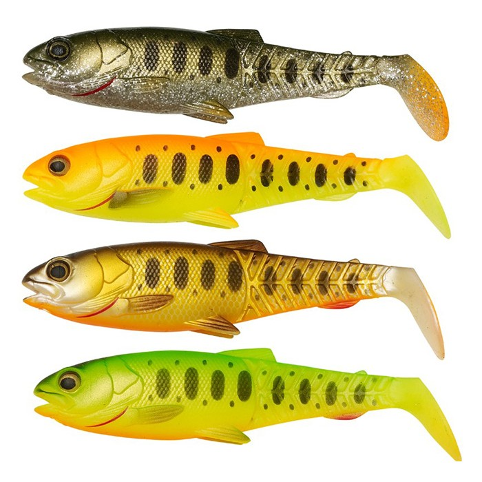 Silikoonist lant Savage Gear Craft Cannibal Paddletail 8.5cm, 7g | 4 tk.