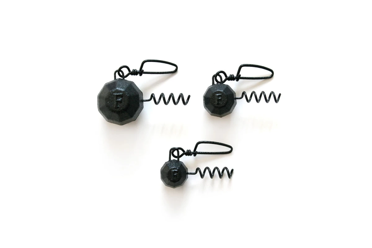 Fanatik kruvid, plii ja kruvi karabiiniga | Must 