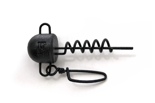 Skrūves Fanatik Lead and Screw with Carabiner | 2 Cilpas | Melnas | 2 gab.