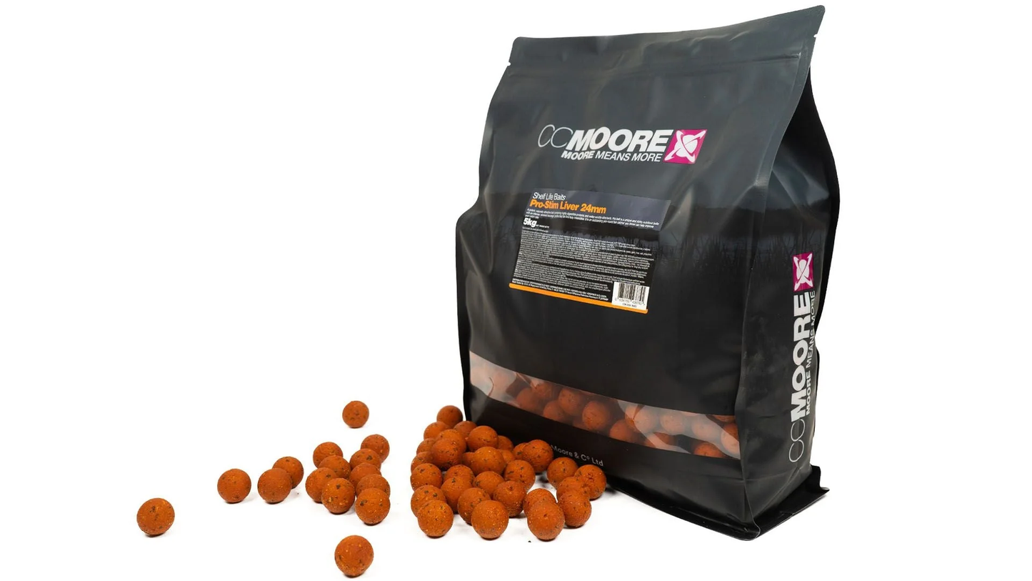 Boilies CC Moore Pro-Stim Liver Boilies 5 kg