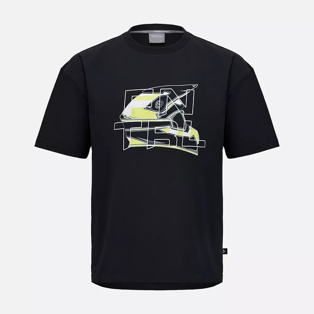 T-särk Finntrail Hemlet 6730 Black