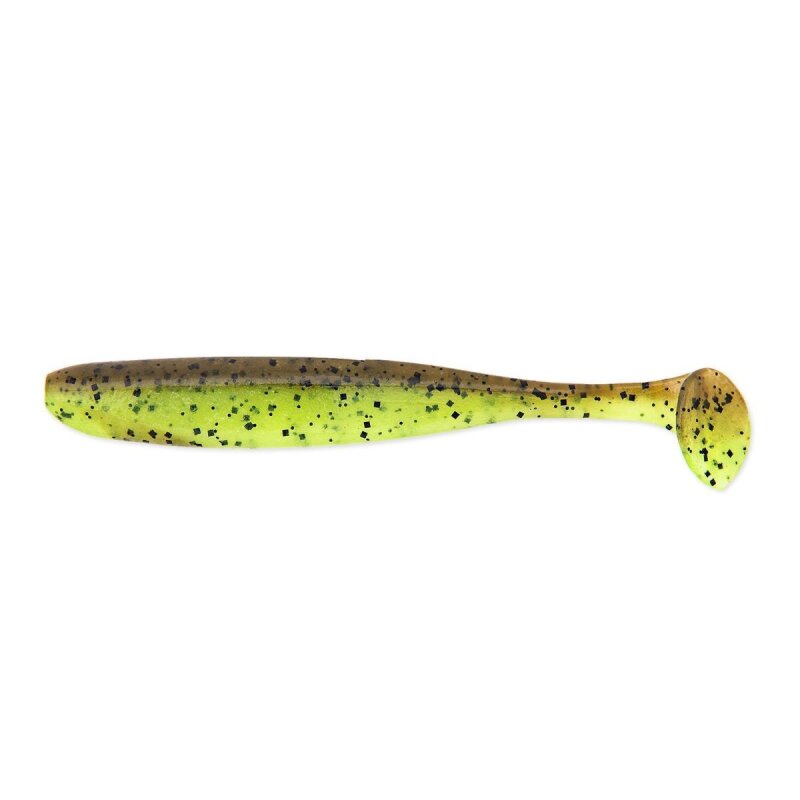 Keitech Easy Shiner 4 401T Green Pumpkin Chartreuse