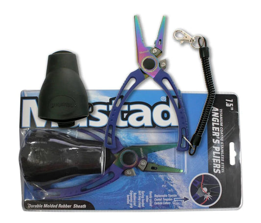 Knaibles Mustad Coated Stainless Steel Angler's Pliers 7.5"