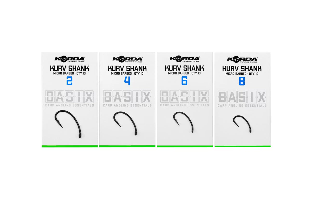 Korda Āķi Korda Basix Kurv shank Produkts