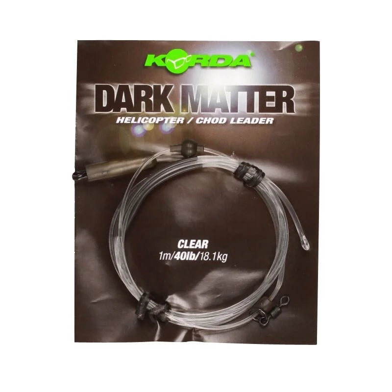 Heli sistēma KORDA Dark Matter Leader Heli 100cm 18,1kg Clear