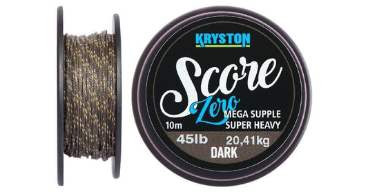 Kryston Score Super Supple Leadcore / 10 m , 45 lb / 20,4 kg , Dark