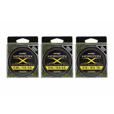 Pītā aukla Matrix Horizon X Coated Distance Braid x8 150m