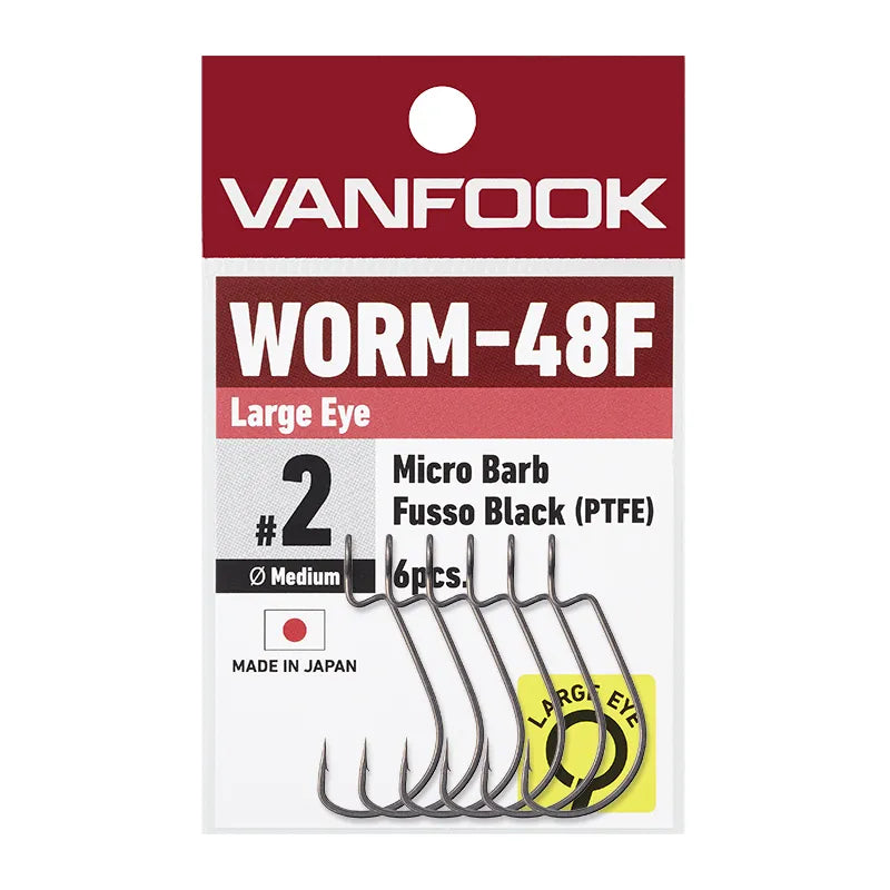 Offset-konksud VANFOOK WORM-48F