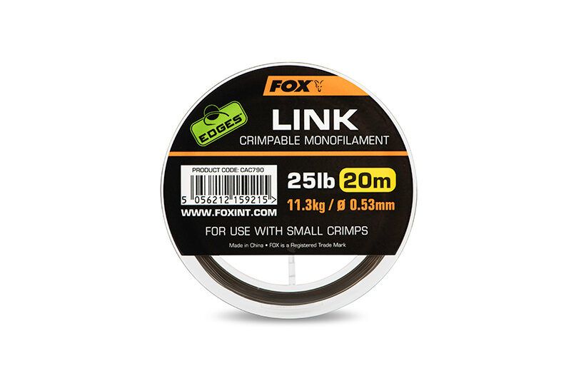 Pavadmateriāls FOX EDGES™ LINK TRANS KHAKI MONO