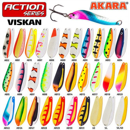 Šūpiņš AKARA «VISKAN II» ACTION 65 SH (15 g, 65 mm)