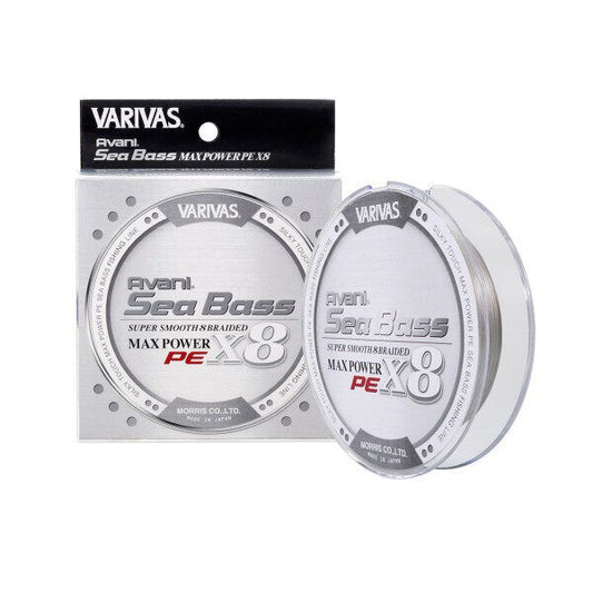 Pītā aukla Varivas Avani Seabass PE [Max Power] “STEALTH GRAY”