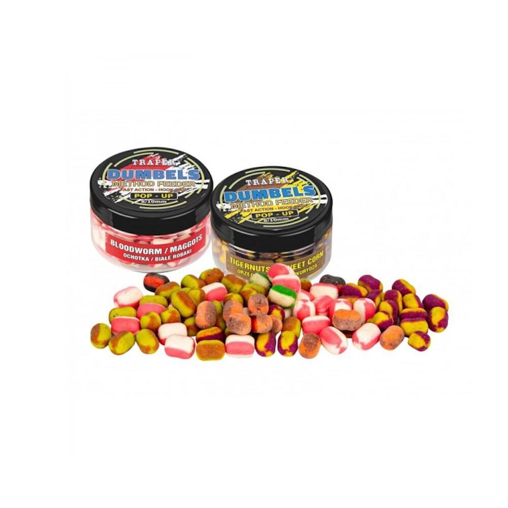 Pop Up Traper Dumbells Duo Color Method Feeder 8/10mm , 30g