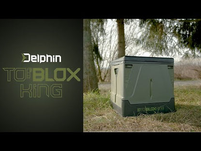Delphin CABIN + ToiBLOX King + ToiBLOX bioloģiski noārdāmo maisu komplekts