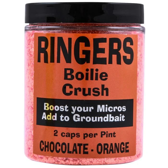 Smalcinātas boilas Ringers Boilie Crush Chocolate