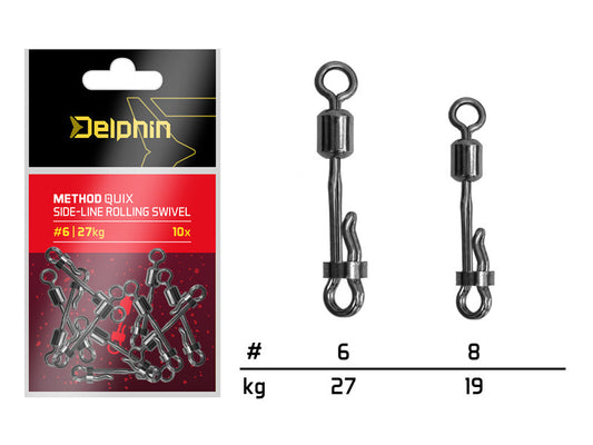 Kinnitused Delphin Method QuiX / 10 pcs