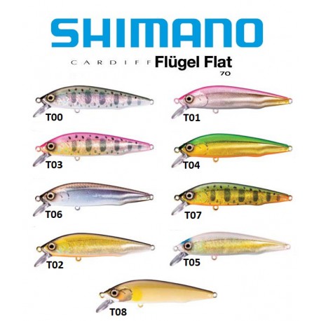 Voobler SHIMANO Cardiff Flügel Flat 70