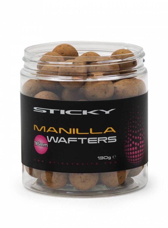 Tasakaalustatud boilid STICKY MANILLA WAFTERS
