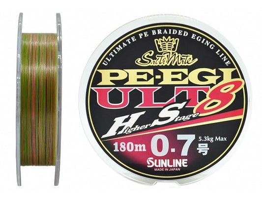 Sunline Pītā aukla SUNLINE PE EGI ULT HS8 180m Produkts