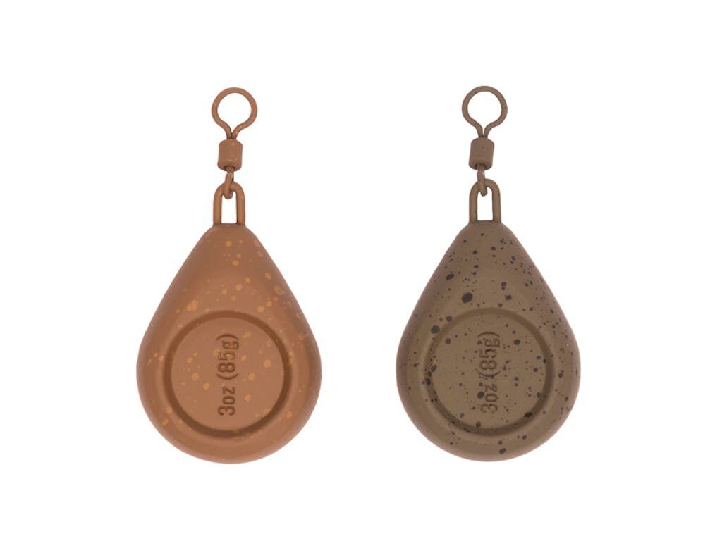 Svins Trakker FLAT PEAR SWIVEL LEADS, Svins 2oz(57gr) - 5oz(141gr)