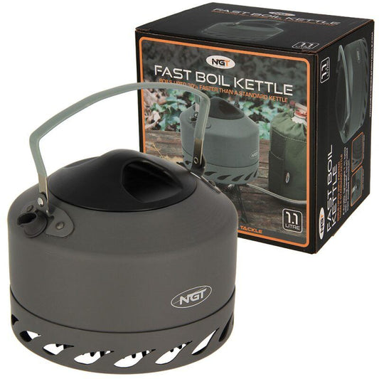 Tējkanna NGT Aluminium Outdoor Fast Burn Kettle | 1.1 L