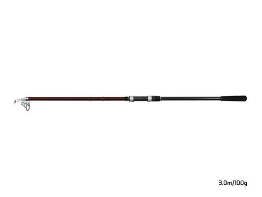 Teleskopiskā makšķere Delphin THUNDER GenerationX 300cm/100g