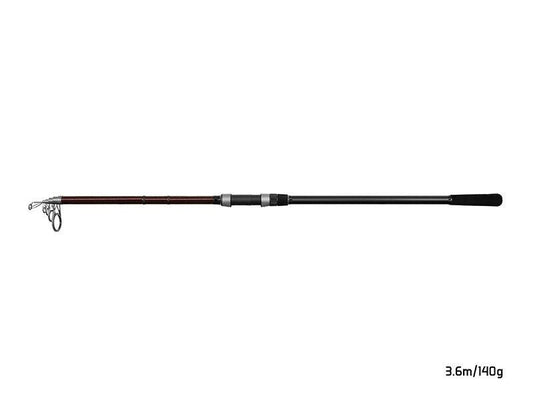 Teleskopiskā makšķere Delphin THUNDER GenerationX 360cm/140g