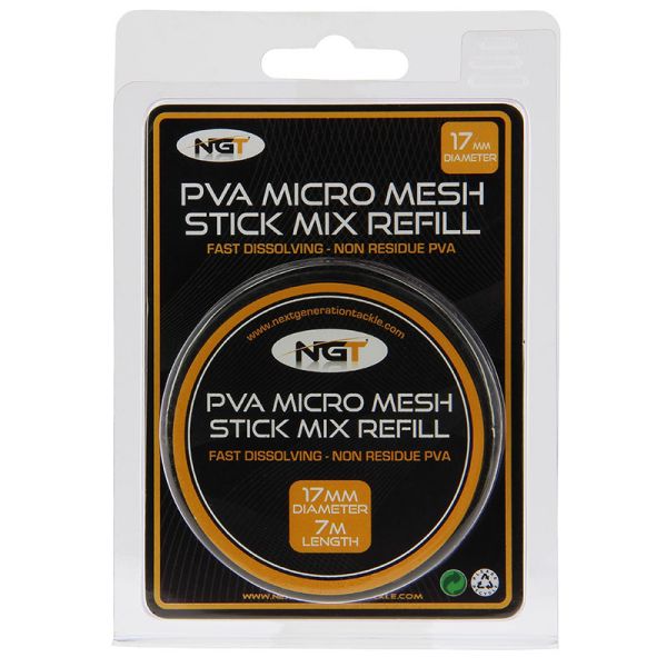 Top1 PVA rezerves materiāls NGT PVA Refill 7m 25mm 35mm