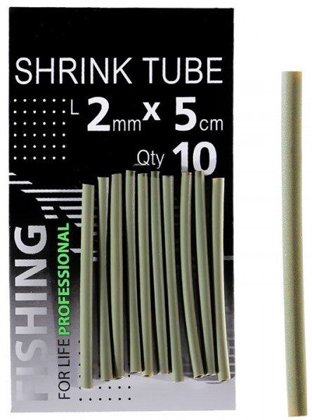 Trubiņa Prof montazh Shrink tube 2mm , 5cm , 10pcs